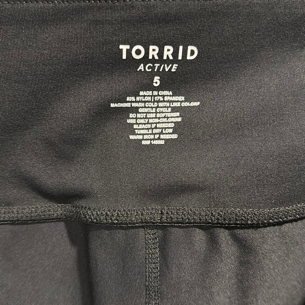 TORRID Active Black High-Rise Full-Length Leggings